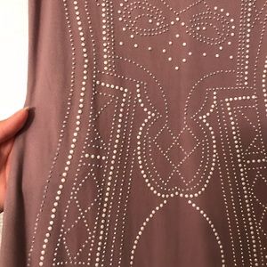 Purple Beaded Dress- Worn once!